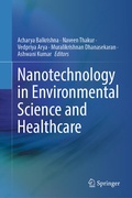 Cover: Nanotechnology in Environmental Science and Healthcare - Springer