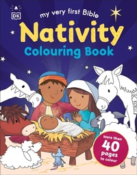 Enlarge image Cover: My Very First Bible Nativity Colouring Book - DK Children