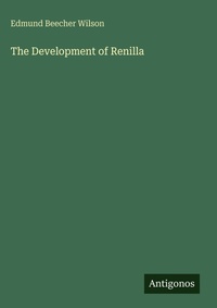 Enlarge image Cover: The Development of Renilla - Antigonos Verlag