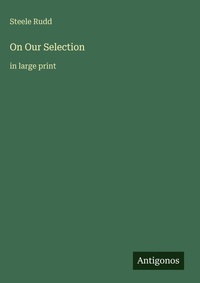 Enlarge image Cover: On Our Selection - Antigonos Verlag