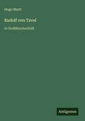 Cover: Rudolf von Tavel - Antigonos Verlag