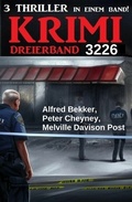 Cover: Krimi Dreierband 3226 - Uksak E-Books