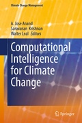 Cover: Computational Intelligence for Climate Change - Springer