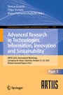 Cover: Advanced Research in Technologies, Information, Innovation and Sustainability - Springer