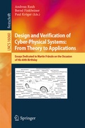 Cover: Design and Verification of Cyber-Physical Systems: From Theory to Applications - Springer