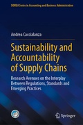Cover: Sustainability and Accountability of Supply Chains - Springer