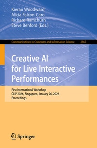 Enlarge image Cover: Creative AI for Live Interactive Performances - Springer