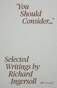 Enlarge image Cover: You Should Consider. - Park Books