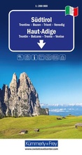 Cover: K&uuml;mmerly+Frey Regional-Strassenkarte 3 S&uuml;dtirol 1:200.000 - Hallwag K&uuml;mmerly+Frey