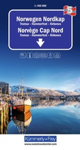 Cover: K&uuml;mmerly+Frey Regional-Strassenkarte 5 Norwegen Nordkap 1:450.000 - Hallwag K&uuml;mmerly+Frey