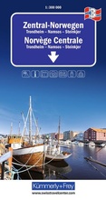 Cover: K&uuml;mmerly+Frey Regional-Strassenkarte 3 Zentral Norwegen 1:300.000 - Hallwag K&uuml;mmerly+Frey