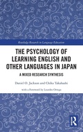 Cover: The Psychology of Learning English and Other Languages in Japan - Routledge