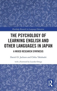 Enlarge image Cover: The Psychology of Learning English and Other Languages in Japan - Routledge