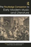 Cover: The Routledge Companion to Early Modern Music and Literature - Routledge