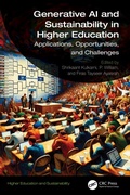 Cover: Generative AI and Sustainability in Higher Education - CRC Press