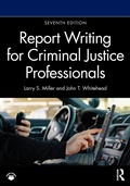 Cover: Report Writing for Criminal Justice Professionals - Routledge