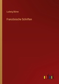 Cover: Franz&ouml;sische Schriften - Outlook Verlag