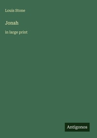 Enlarge image Cover: Jonah - Antigonos Verlag