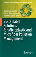 Cover: Sustainable Solutions for Microplastic and Microfiber Pollution Management - Springer