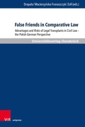 Cover: False Friends in Comparative Law - Brill Deutschland