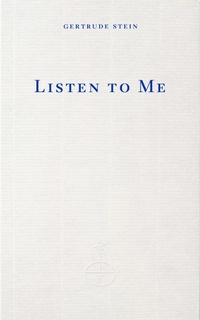 Enlarge image Cover: Listen to Me - Fitzcarraldo Editions