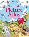 Cover: See Inside Picture Atlas, with Map Poster - Usborne Publishing Ltd