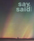 Cover: say, said - Driftwood Press