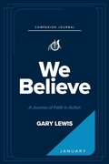 Cover: We Believe Companion Journal - Arrows & Stones