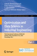 Cover: Optimization and Data Science in Industrial Engineering - Springer