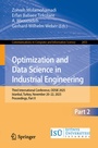Cover: Optimization and Data Science in Industrial Engineering - Springer