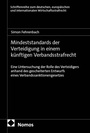 Cover: Mindeststandards der Verteidigung in einem künftigen Verbandsstrafrecht - Nomos