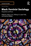 Cover: Black Feminist Sociology - Routledge