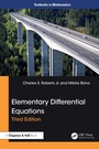 Cover: Elementary Differential Equations - Chapman and Hall