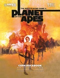 Cover: The Planet of the Apes RPG Core Rulebook - Simon + Schuster LLC