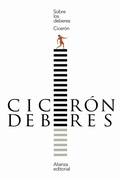 Cover: Sobre los deberes - Alianza Editorial