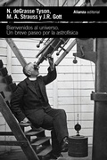 Cover: Bienvenidos al universo - Alianza Editorial