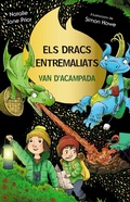 Cover: Els dracs entremaliats, 4. Els dracs entremaliats van d'acampada - Editorial Br&uacute;ixola
