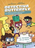 Cover: Detectiva Butterfly, Cas 2. El fantasma de la festa - Editorial Br&uacute;ixola
