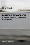 Cover: Partido y democracia - Alianza Editorial