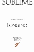 Cover: Acerca de lo sublime - Alianza Editorial