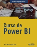 Cover: Curso de Power BI - ANAYA MULTIMEDIA