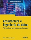 Cover: Arquitectura e ingenier&iacute;a de datos - Anaya Multimedia