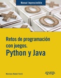 Cover: Retos de programaci&oacute;n con juegos. Python y Java - Anaya Multimedia