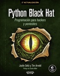 Cover: Python Black Hat. Programaci&oacute;n para Hackers y Pentesters - Anaya Multimedia
