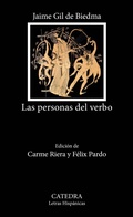 Cover: Las personas del verbo - Ediciones C&aacute;tedra