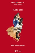 Cover: Aura gris - Editorial Bru&ntilde;o