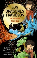 Cover: Los dragones traviesos, 1. Los dragones traviesos se meten en l&iacute;os - Editorial Bru&ntilde;o