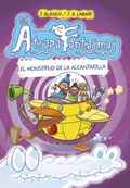 Cover: Los Atrapafantasmas, 4. El monstruo de la alcantarilla - Editorial Bru&ntilde;o