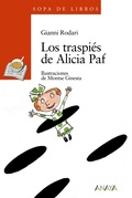 Cover: Los traspi&eacute;s de Alicia Paf - ANAYA INFANTIL Y JUVENIL
