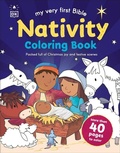 Cover: My Very First Bible Nativity Coloring Book - DK Children